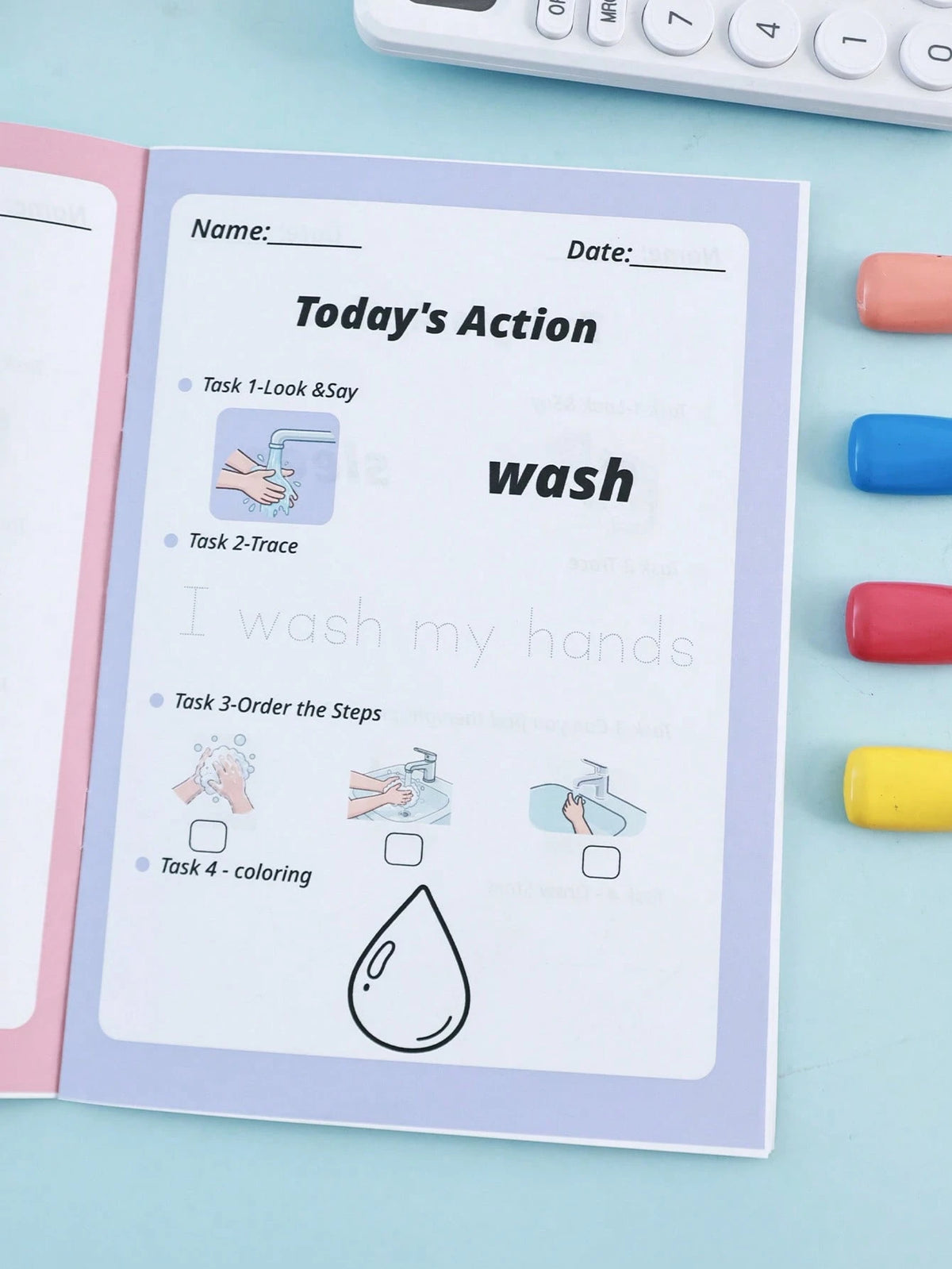 Children's English Sentence Matching Practice Book Early Education Enlightenment Cognitive Learning Book Sentence Tracing Book Back To School Season School Return Tutoring Learning Book Teacher Homewo