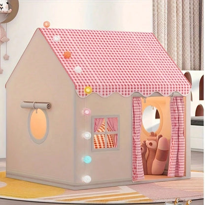 Children's Tents Are Suitable For Indoor Girls, Boys, Castles, Small Houses, Toy Houses, Princess Dream Games, And Secret Bases (Without Lighting)