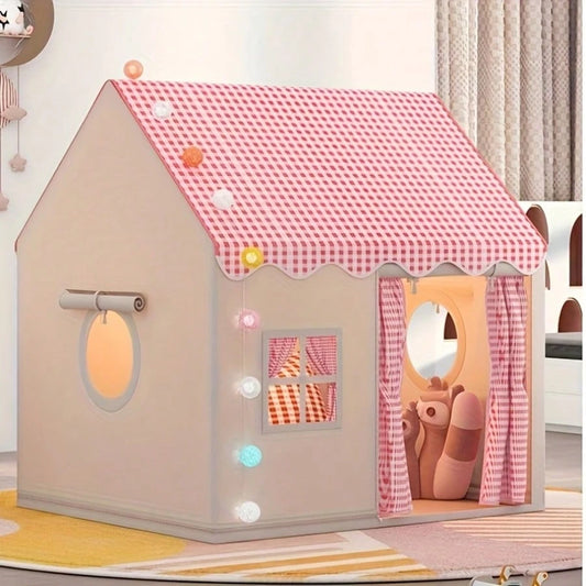 Children's Tents Are Suitable For Indoor Girls, Boys, Castles, Small Houses, Toy Houses, Princess Dream Games, And Secret Bases (Without Lighting)