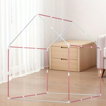 Children's Tents Are Suitable For Indoor Girls, Boys, Castles, Small Houses, Toy Houses, Princess Dream Games, And Secret Bases (Without Lighting)