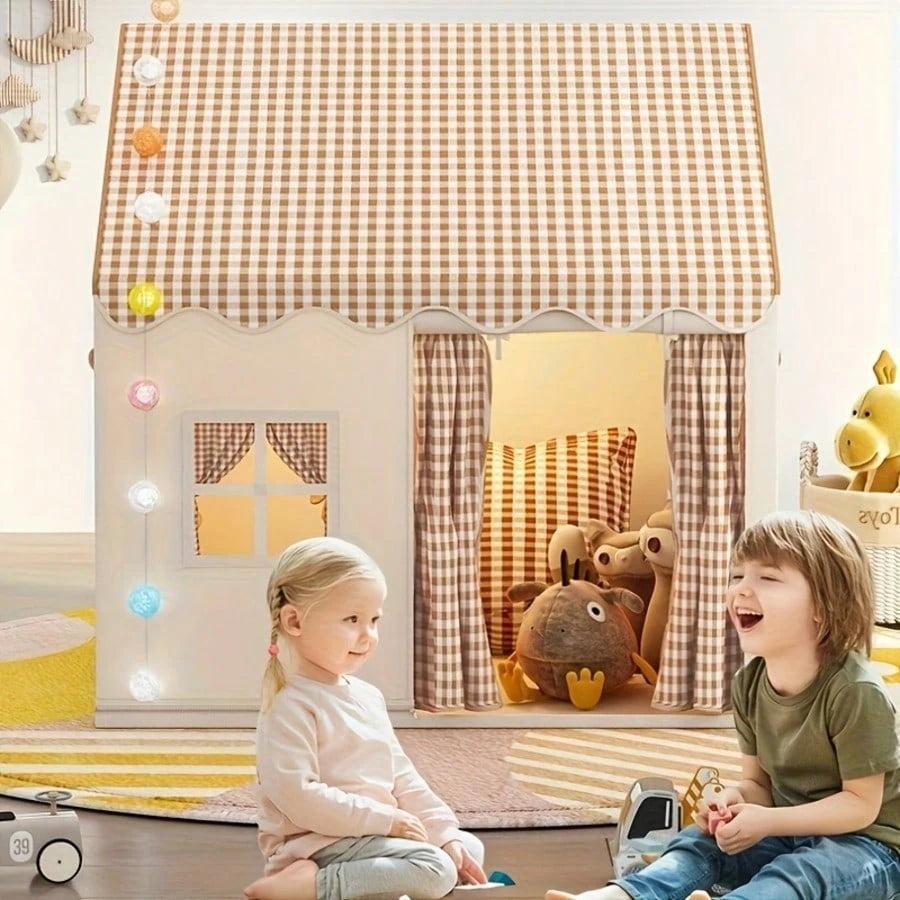 Children's Tents Are Suitable For Indoor Girls, Boys, Castles, Small Houses, Toy Houses, Princess Dream Games, And Secret Bases (Without Lighting)