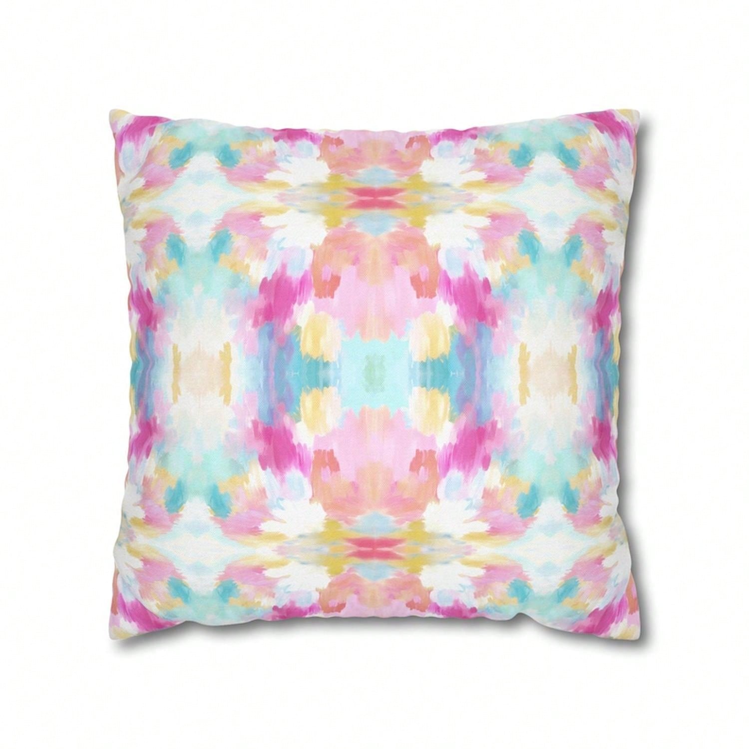 CKnight [Room Decor Pillow]Watercolor Throw Pillow Cover Abstract Pastel Art, Modern Home Decor