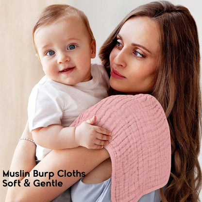 CN. 12pcs 20x10 Inch/9x9 Inch Muslin Baby Washcloths 100% O-Rganic Cotton,Baby Stuff,Face Towels Wash Cloths For Baby Soft And Absorbent Baby Wipes