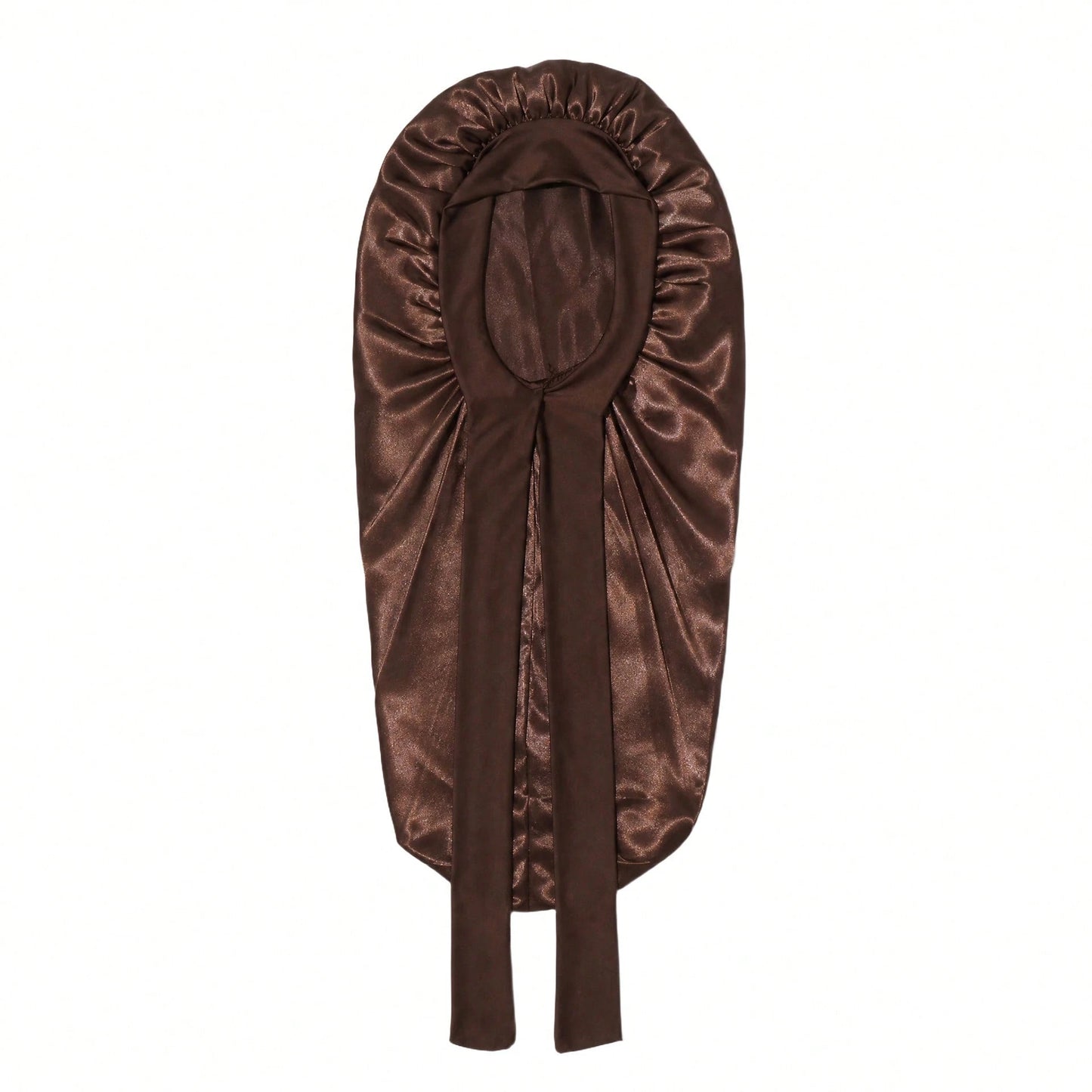 CONFLASS 2/1pc Long Leopard Print Bowknot Satin Solid Color Long Tube Hair Bonnet, Anti-Frizz Sleep Cap, Oversized Sleep Cap, Adjustable For Curly, Braided And Long Hair, Suitable For Daily Use And Ma