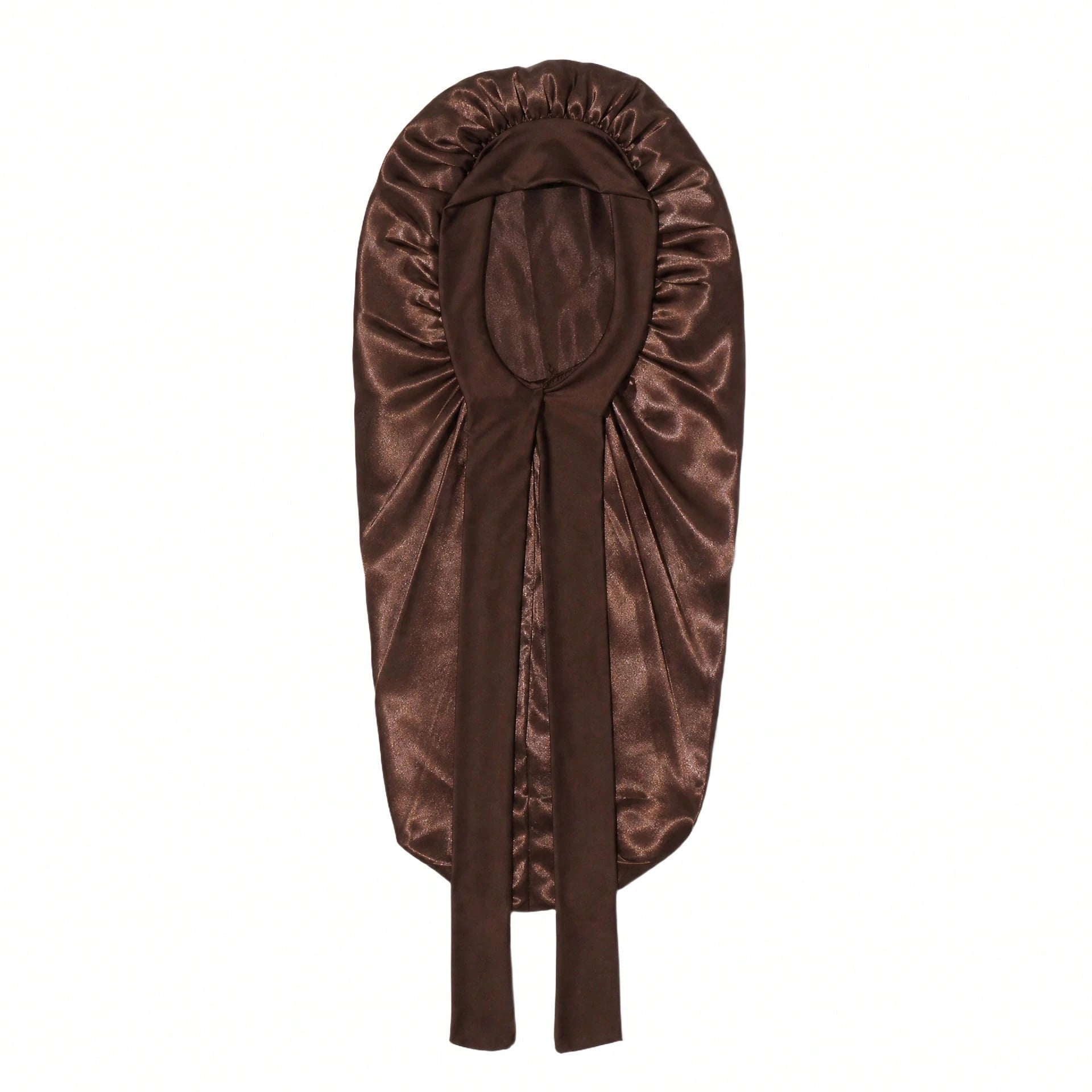 CONFLASS 2/1pc Long Leopard Print Bowknot Satin Solid Color Long Tube Hair Bonnet, Anti-Frizz Sleep Cap, Oversized Sleep Cap, Adjustable For Curly, Braided And Long Hair, Suitable For Daily Use And Ma
