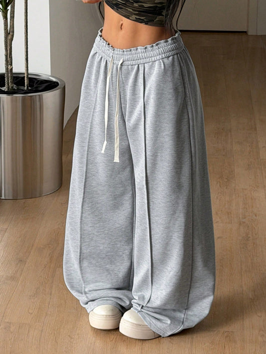 Coolane Women's Casual Versatile Solid Color Long Pants