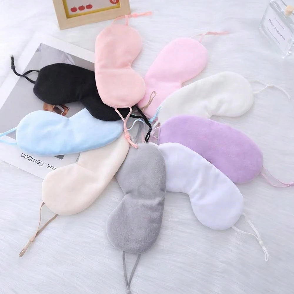 Cooling Ice Silk Sleep Mask 3D Contoured Adjustable Eye Mask For Men Women Lightweight Breathable Shading Eye Cover For Travel Office Napping