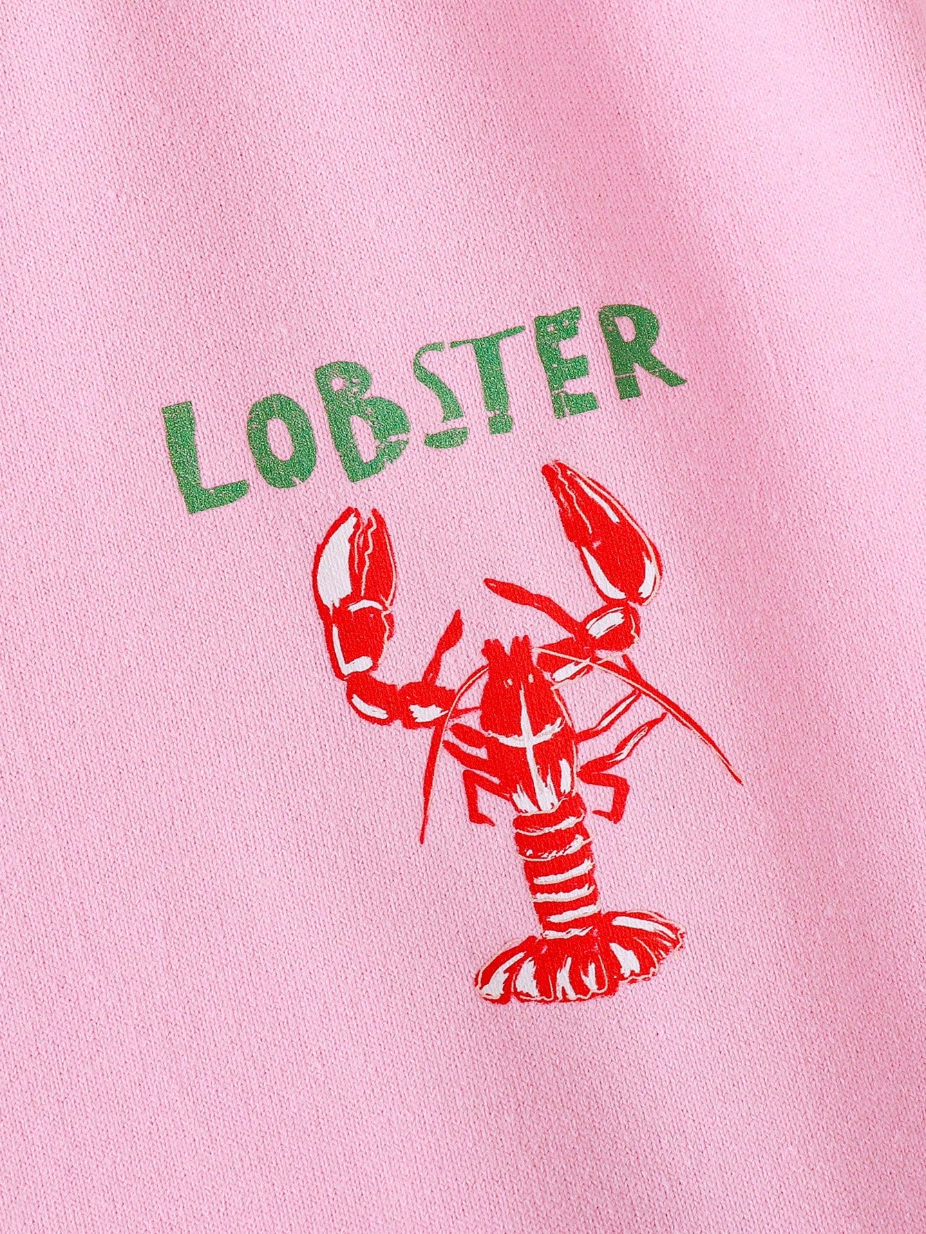 Cozy Pixies Baby Girl Vacation Style Casual Simple Shrimp Pattern Print Soft Round Neck Short Sleeve Pullover Top Green Striped Elastic Waist Shorts 2pcs Set