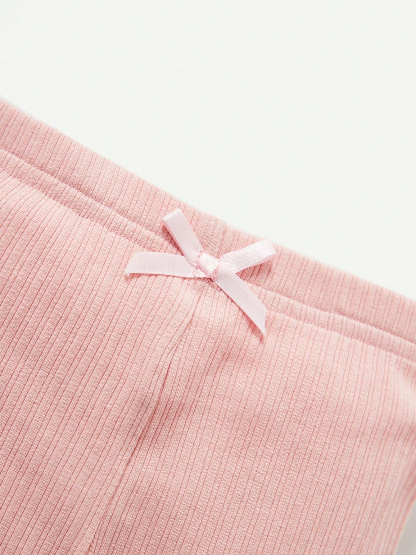 Cozy Pixies Baby Girls' Butterfly Applique Elastic Hem Solid Color Pants 4pcs Set Chic Autumn/Winter