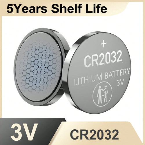 CR2032 Lithium Coin Battery, Available In Packs Of 4/6/10/16/20/24/40. Long-Lasting Power, Extended Lifespan, Stable Discharge, Leak-Proof. Ideal For Car Keys, Electronic Scales And More.