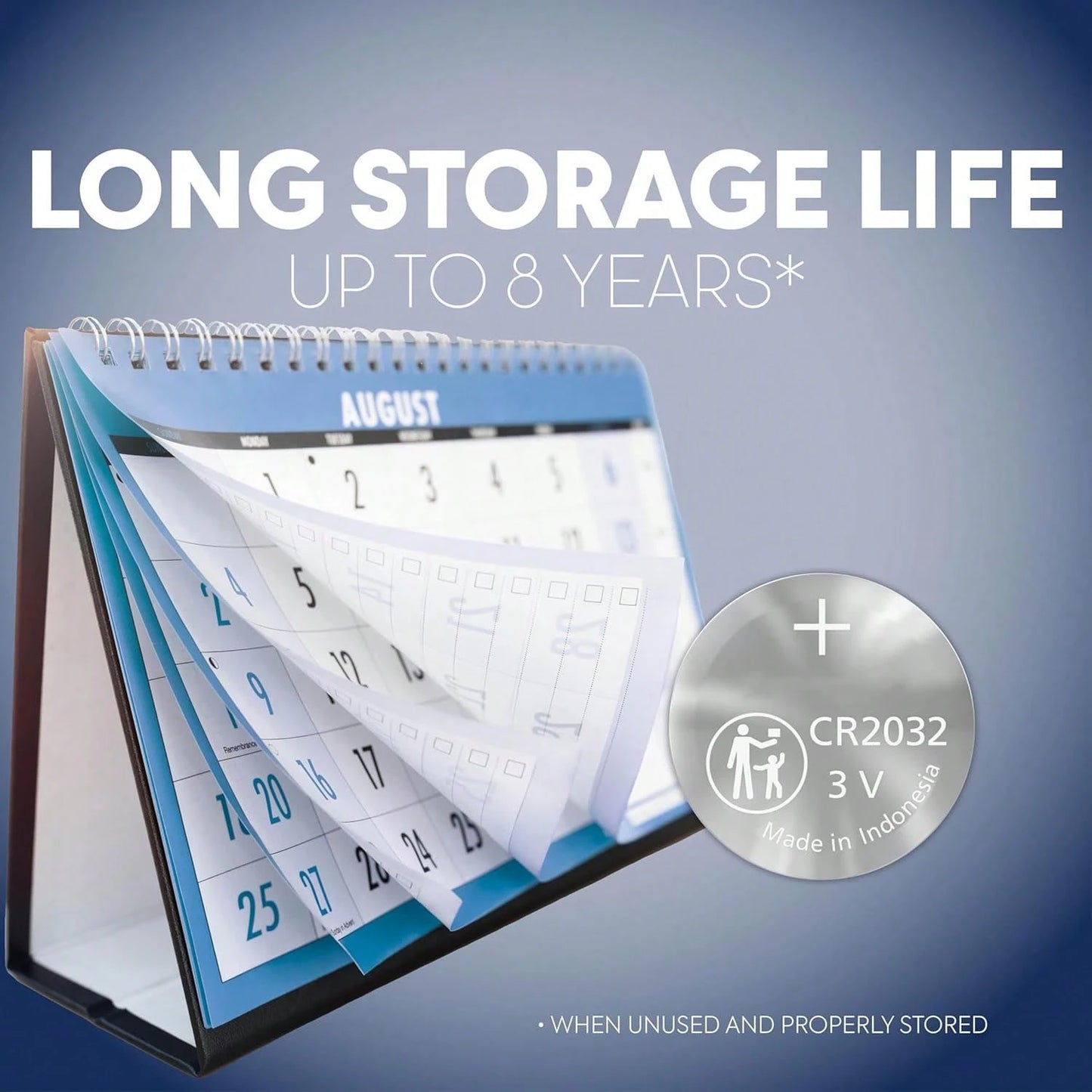 CR2032 Lithium Coin Battery, Available In Packs Of 4/6/10/16/20/24/40. Long-Lasting Power, Extended Lifespan, Stable Discharge, Leak-Proof. Ideal For Car Keys, Electronic Scales And More.