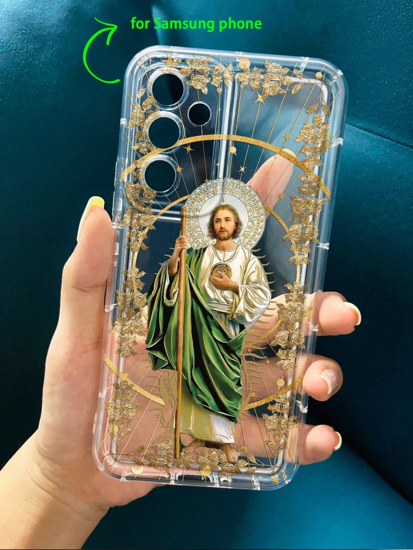 Cross Print Liquid Silicone Phone Case, Full Body Protection, Shockproof And Anti-Drop, TPU Soft Rubber Material, Compatible With IPhone 11/12/13/14/15/15 Pro/15 Plus/15 Pro Max/7 Plus/8 Plus/X/Xs Max