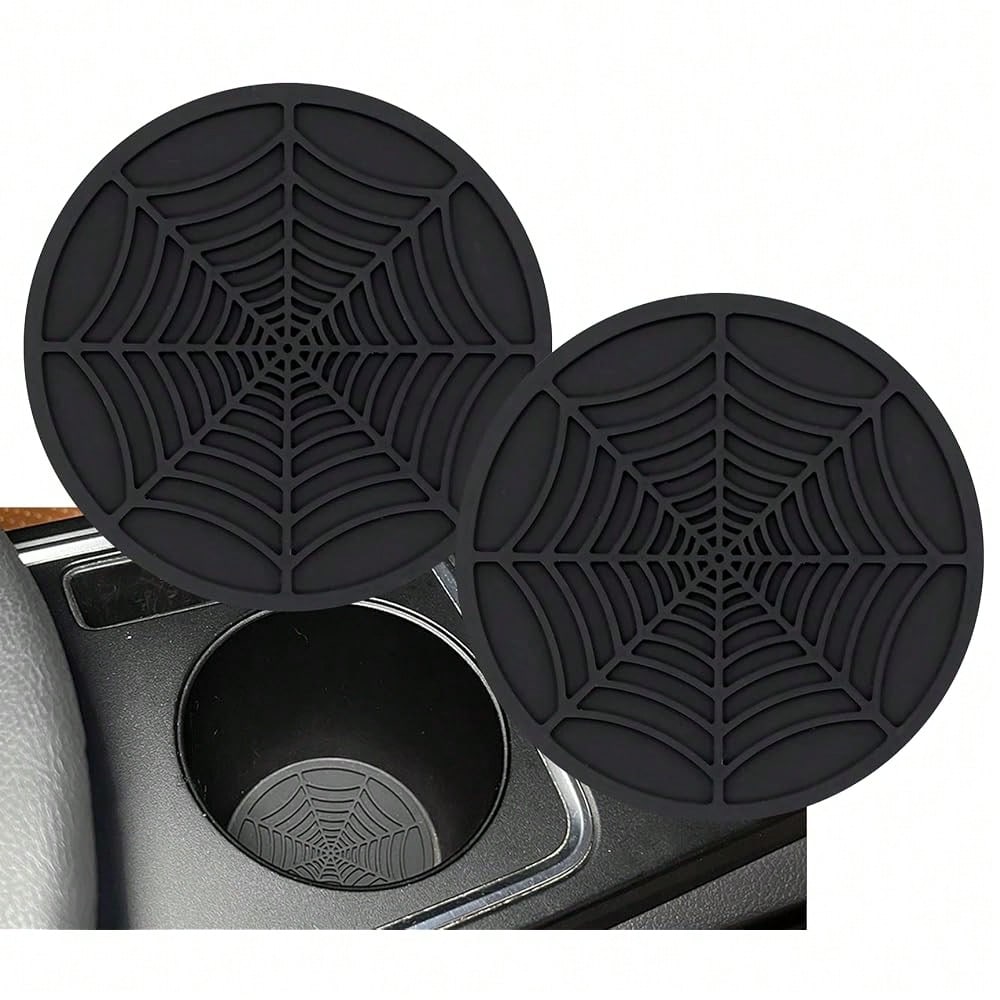 Cup Holder Coaster, 2 Pack Universal Auto Anti Slip Cup Holder Insert Ornaments Coaster, Durable, Suitable For Most Car Interior Access