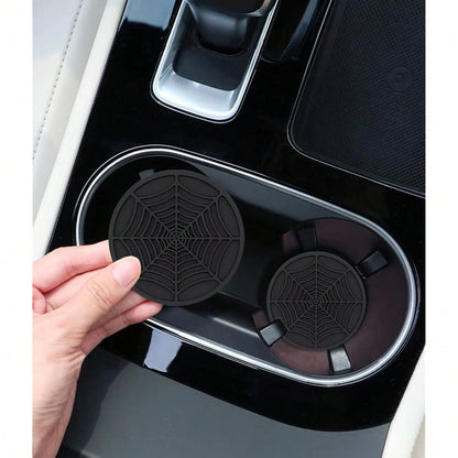 Cup Holder Coaster, 2 Pack Universal Auto Anti Slip Cup Holder Insert Ornaments Coaster, Durable, Suitable For Most Car Interior Access