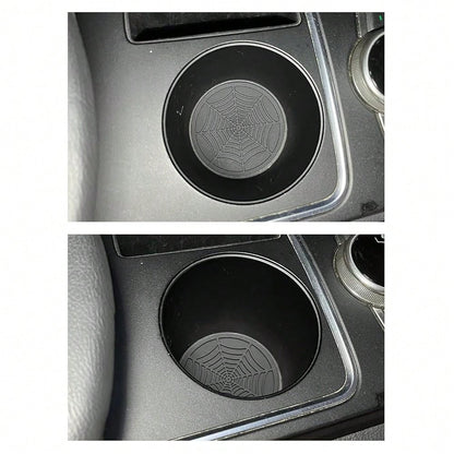 Cup Holder Coaster, 2 Pack Universal Auto Anti Slip Cup Holder Insert Ornaments Coaster, Durable, Suitable For Most Car Interior Access