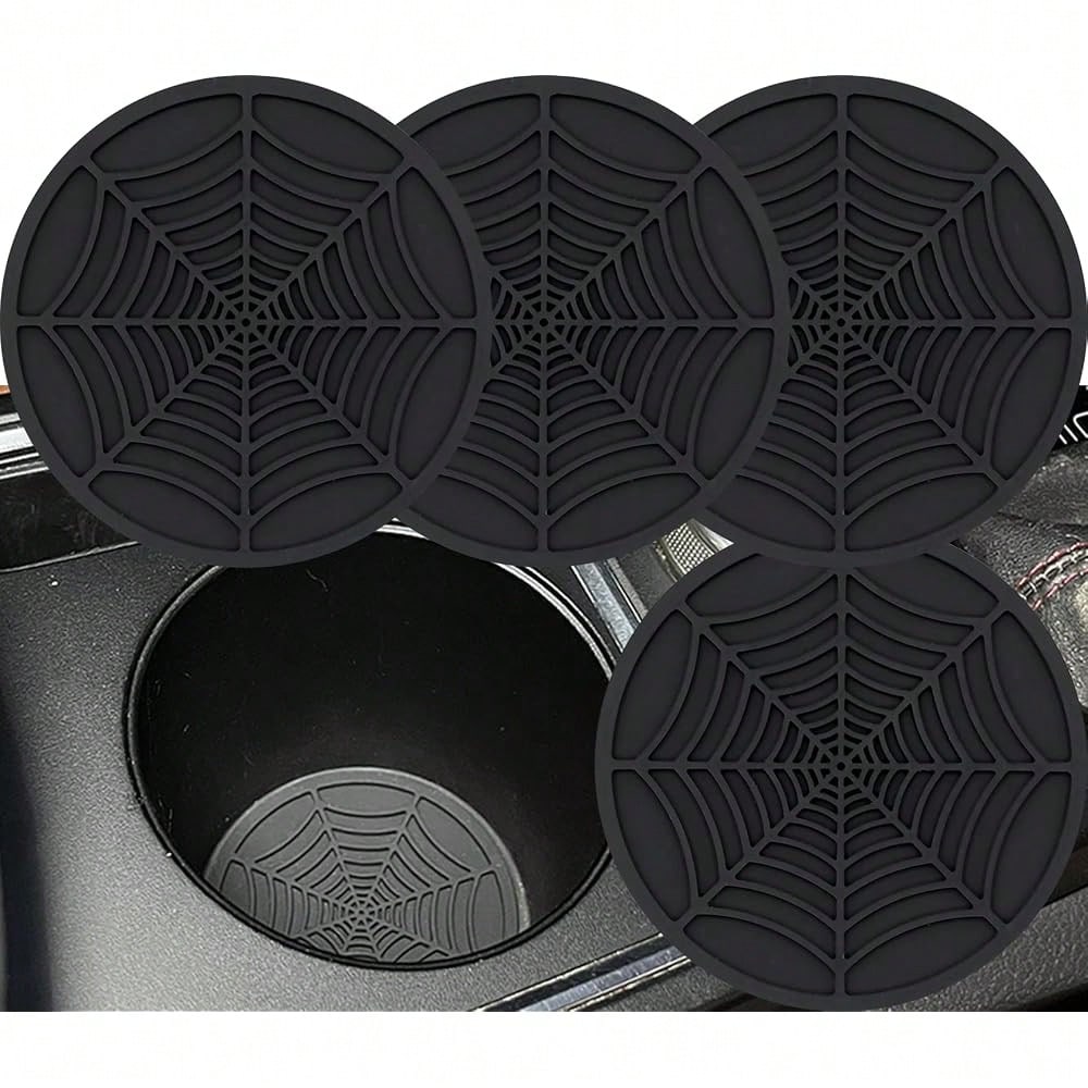Cup Holder Coaster, 2 Pack Universal Auto Anti Slip Cup Holder Insert Ornaments Coaster, Durable, Suitable For Most Car Interior Access