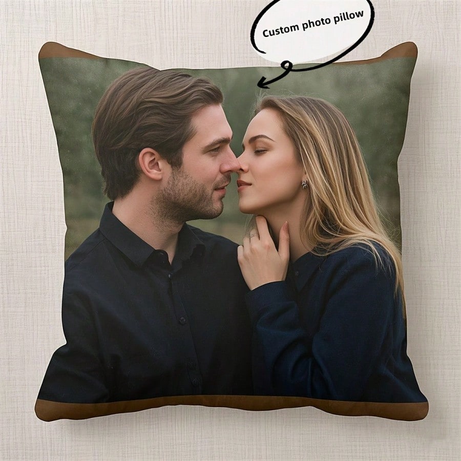 Custom Photo Personalized Pillowcase,Customizable Things,Custom Pillow,Decrotive Pillows,Personalized Items,Couples Pillow,Personalized Gifts,A Perfect Gift For Family, Friends And Yourself,Custom You