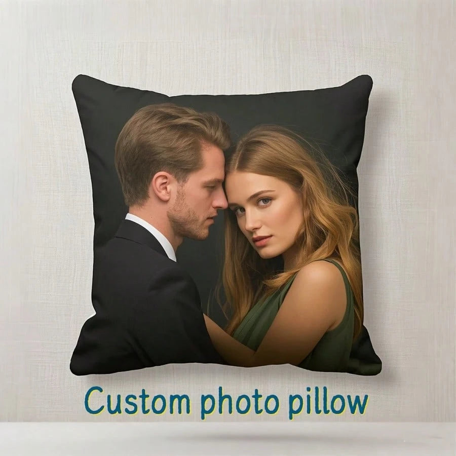 Custom Photo Personalized Pillowcase,Customizable Things,Custom Pillow,Decrotive Pillows,Personalized Items,Couples Pillow,Personalized Gifts,A Perfect Gift For Family, Friends And Yourself,Custom You