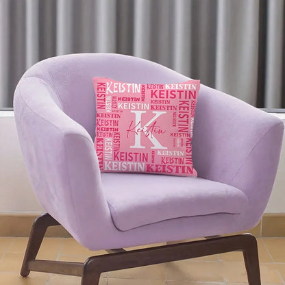 Custom Pillowcase With Name LOGO Custom Sofa Pillowcase Holiday Birthday Gift Couple Customized Cushion Covers Custom Pillow Custom Thing Room Decor Pillow Monogram Pillow Case Personalized Gifts Perf
