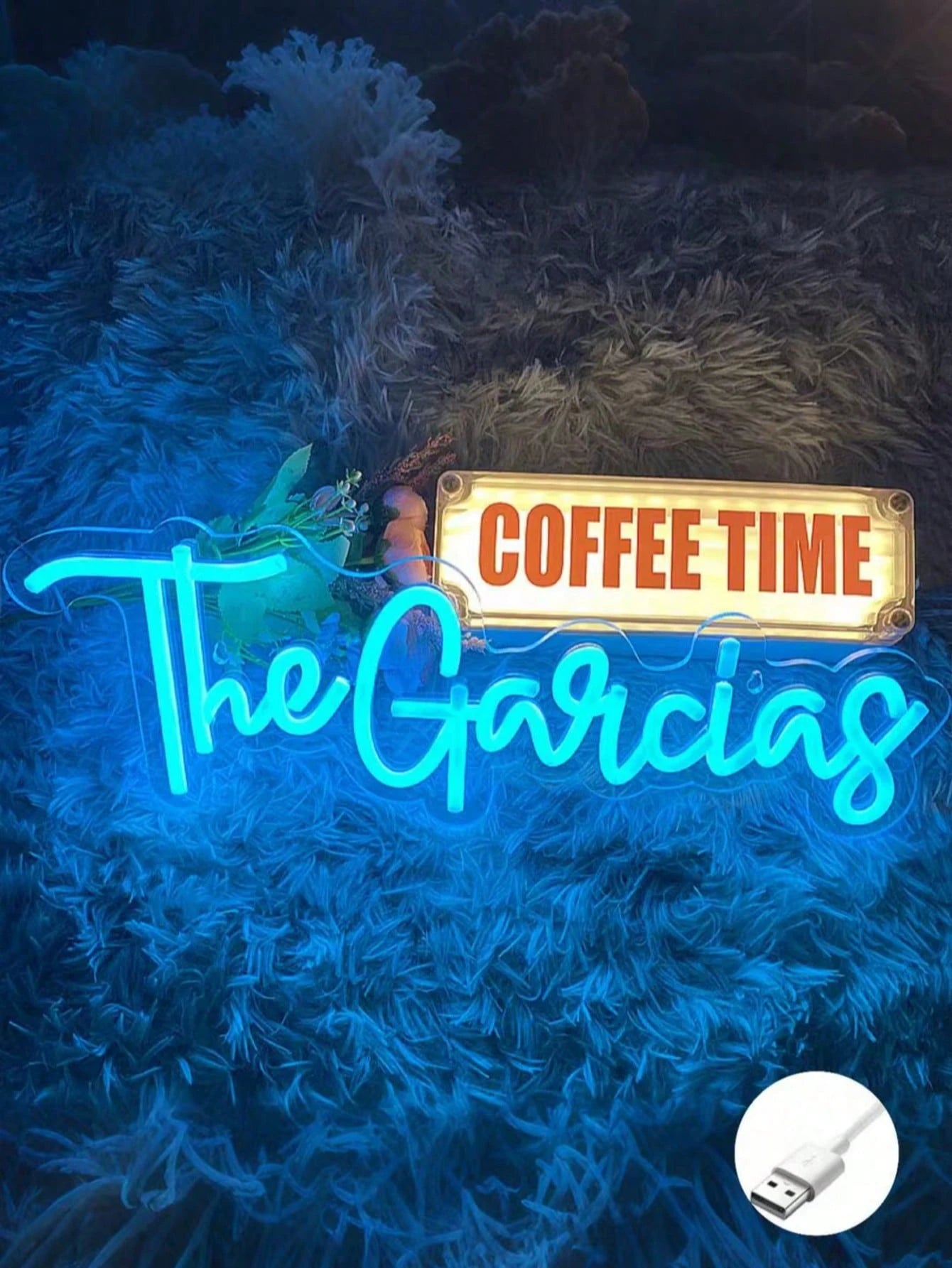 Customized LED Neon Sign Light, Personalized Gift, USB Powered, Romantic Home Decor, Perfect For Wall Decoration, Christmas, Halloween, Party, Thanksgiving, Bar,Fairy Lights