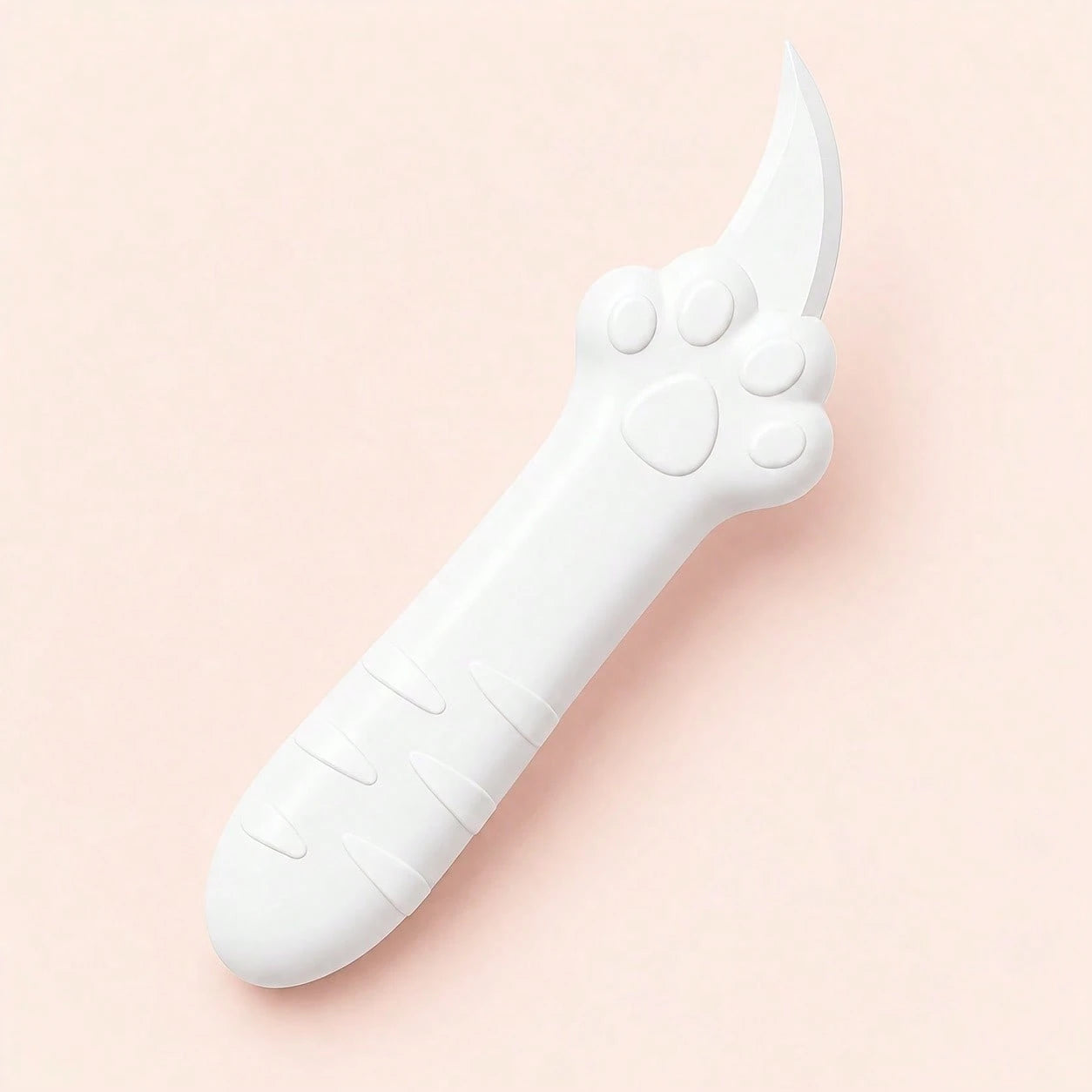 Cute Paw-Shaped Box Scissors, Pink Package Opener, Portable Envelope Opening And Practical Cutter, Available In Random Colors, Suitable Boxes, Envelopes, Mail, Home And School Supplies, And Makes A Gr