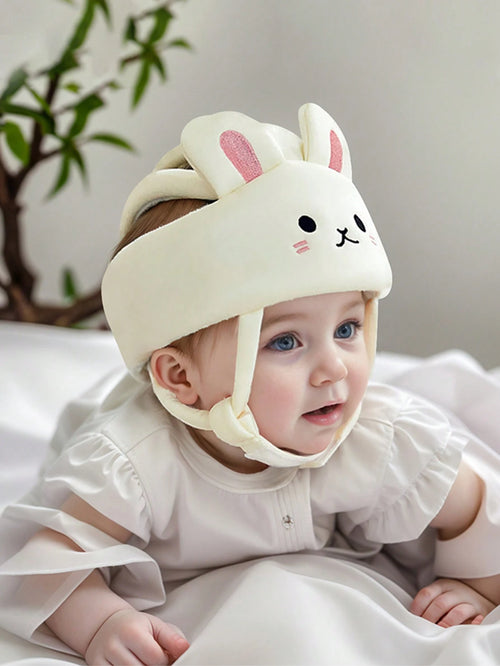 Cute Rabbit Anti-Fall Baby Helmet, Toddler Walking Protective Hat, Anti-Collision Head Guard For Infants, Baby Head Protection Pillow, Breathable Anti-Fall Helmet For Newborns, All-Season Universal Fo