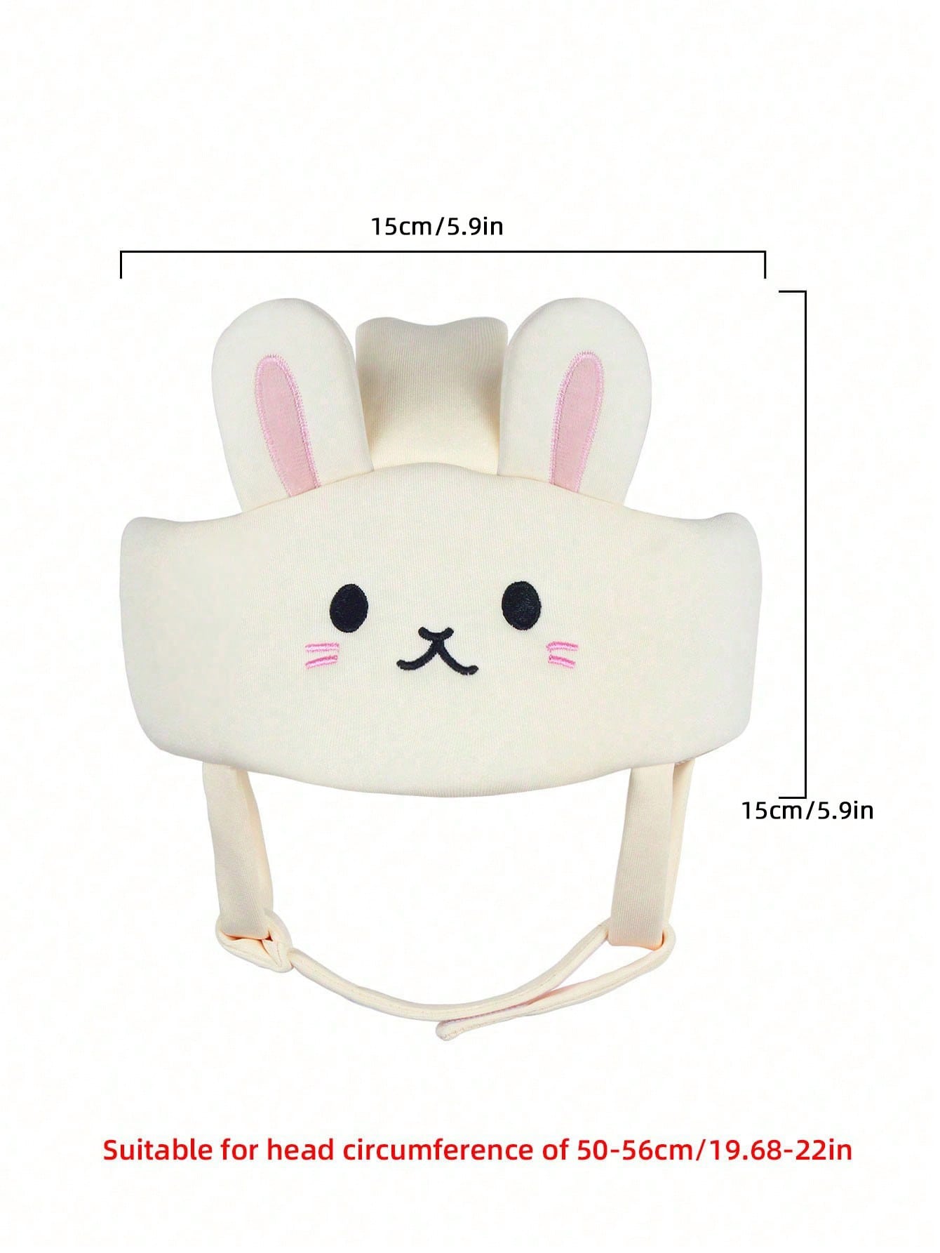 Cute Rabbit Anti-Fall Baby Helmet, Toddler Walking Protective Hat, Anti-Collision Head Guard For Infants, Baby Head Protection Pillow, Breathable Anti-Fall Helmet For Newborns, All-Season Universal Fo