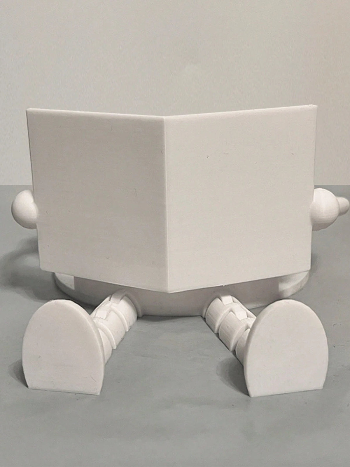 Cute Toilet Paper Holder, Designed As Book And Coffee- Made Of Durable Plastic, Freestanding Design, Suitable For Bathroom, Can Hold Standard Size Toilet Paper Rolls, A Fun Decorative Accessory And G