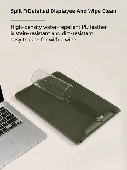 DANYCASE 13-16 Inch Colorful PU Leather Ultrabook Cover Notebook Bag Protective Pouch Compatible With Surface Laptop Sleeve Case, Laptop Bag For Men