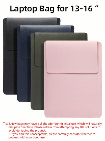 DANYCASE 13-16 Inch Colorful PU Leather Ultrabook Cover Notebook Bag Protective Pouch Compatible With Surface Laptop Sleeve Case, Laptop Bag For Men