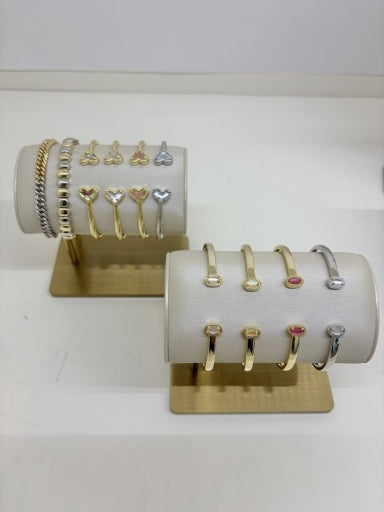 Daphne Stretch Bracelet Mixed Metal