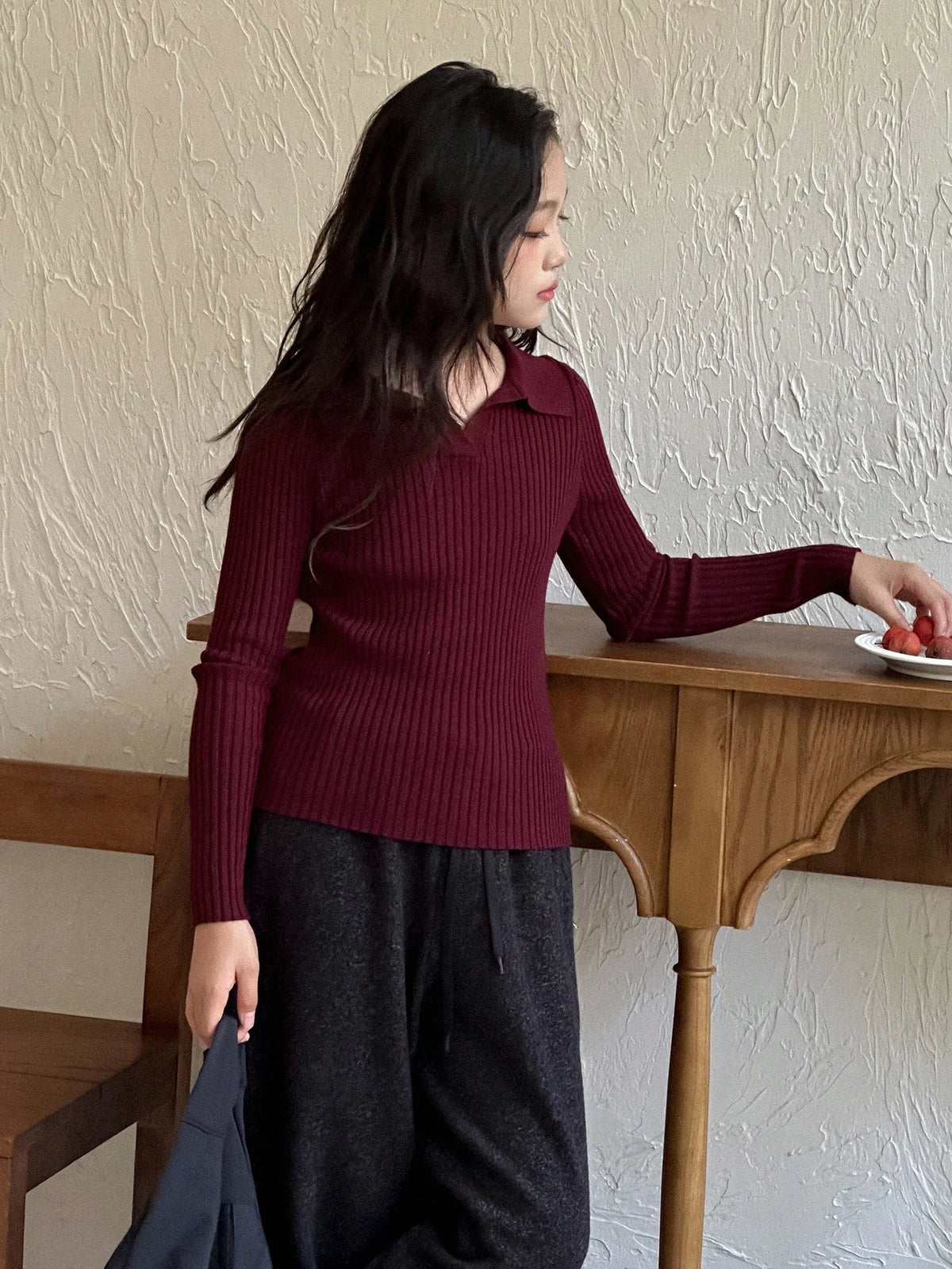 DAZY Tween Girl Turtleneck Slim Fit Sweater Fall/Winter