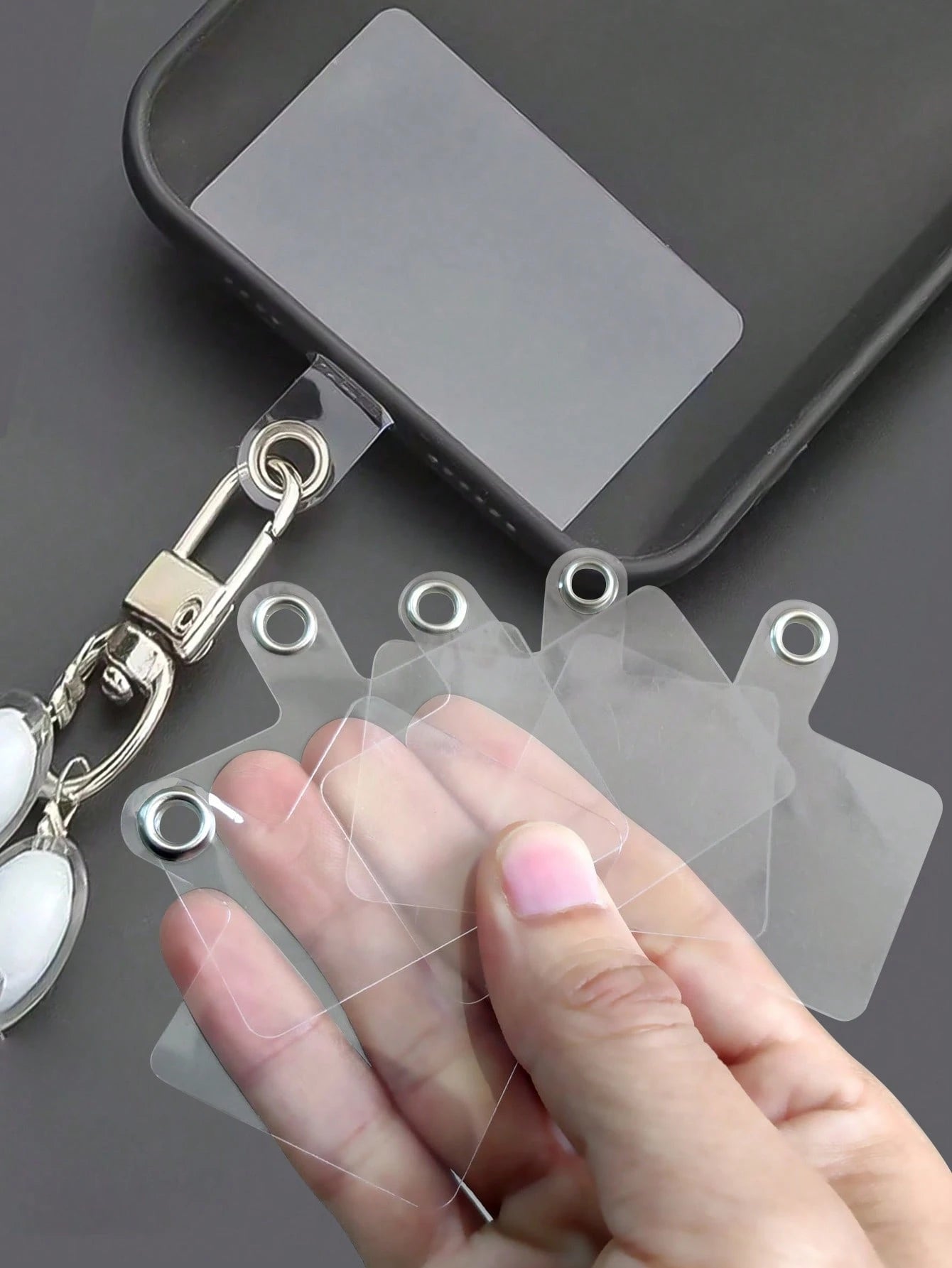 Detachable Colorful Neck Strap Phone Lanyard With Clip, Suitable For Phone Cases, Heavy Duty Strap Replacement Parts For All Phone Cases, Solid Color Phone Lanyard With Clip, Can Be Used As Card Holde