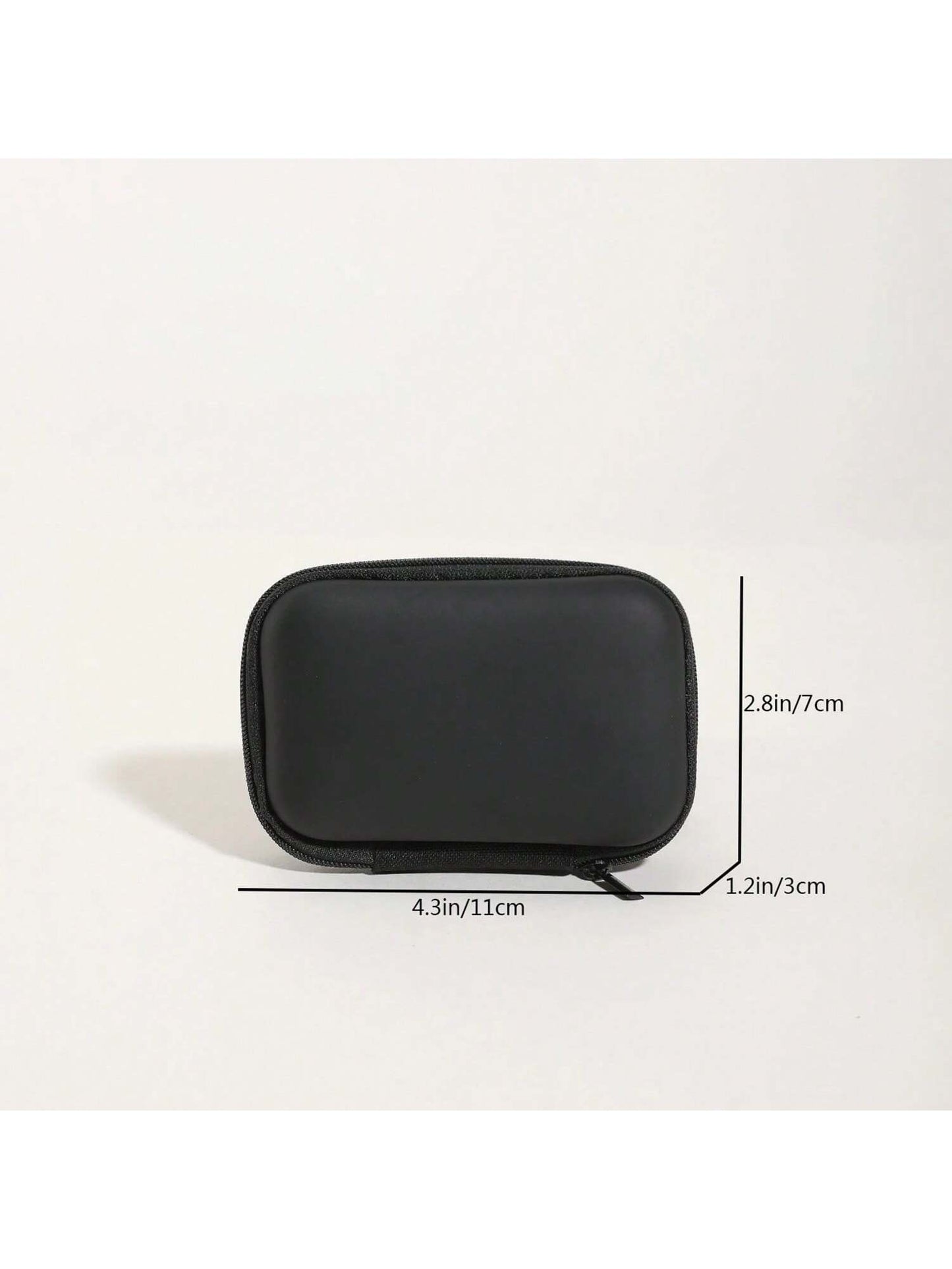 Digital Accessory EVA Storage Box, Suitable For Cable Storage, Portable Double-Layer Power And Hard Drive Protection Case, Dust-Proof Data Cable And Headphones Storage Bag, Wireless Headphones, Blueto