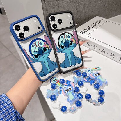 Disney. What Stitch Patterned Phone Case Designed With A Cute Doll Illustration. Compatible With IPhone 17, 16, 15, 14, 13, 12, And 11 Pro Models.Built-In Magnetic Design, Paired With An Adorable Stit