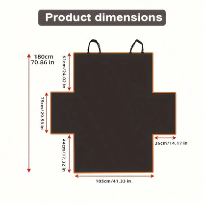 Dog Car Seat Cover, Car Dog Mat, Car Trunk Mat, Car Pet Mat, Car Anti-Slip Mat, Car Trunk Kennel Mat, Dog House Mat For Trunk, Durable Trunk Mat For Car, SUV And Truck