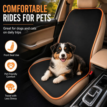 Dog Car Seat Cover- Car Pet Seat Protector, Durable Fabric, Easy To Clean, Suitable For Long Trips, Essential For Dog Safety, Fits Small And Medium Dogs