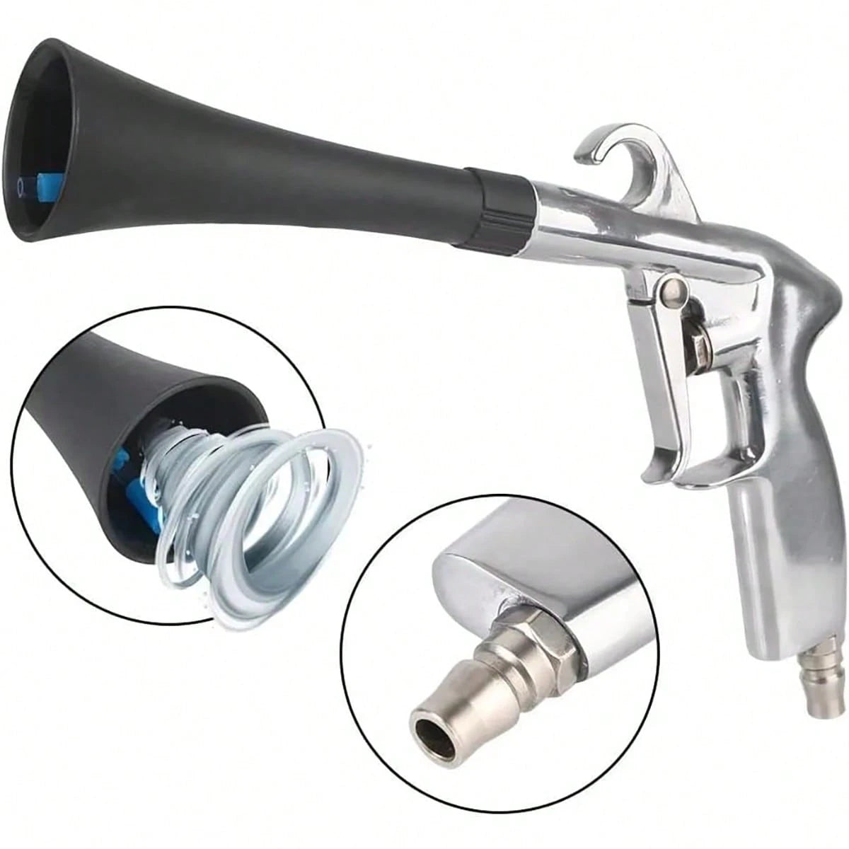 Dry Cleaning Gun,Car Air Blow Gun,Car Cleaning Gun Quickly Removes Surface Dirt And Dust, Air Gun Works With Air Compressor