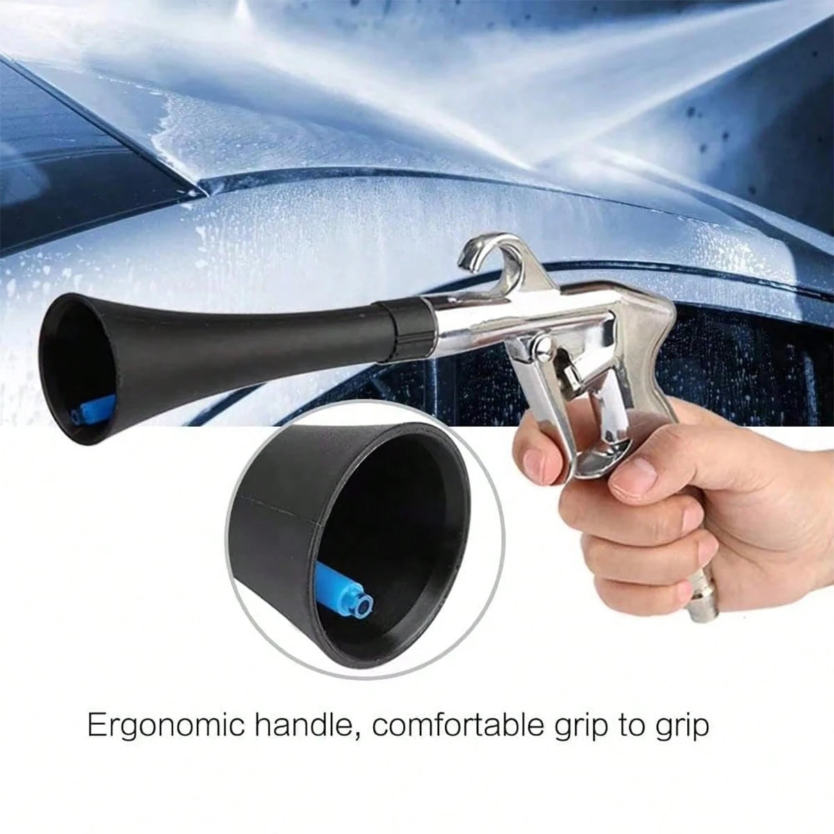Dry Cleaning Gun,Car Air Blow Gun,Car Cleaning Gun Quickly Removes Surface Dirt And Dust, Air Gun Works With Air Compressor