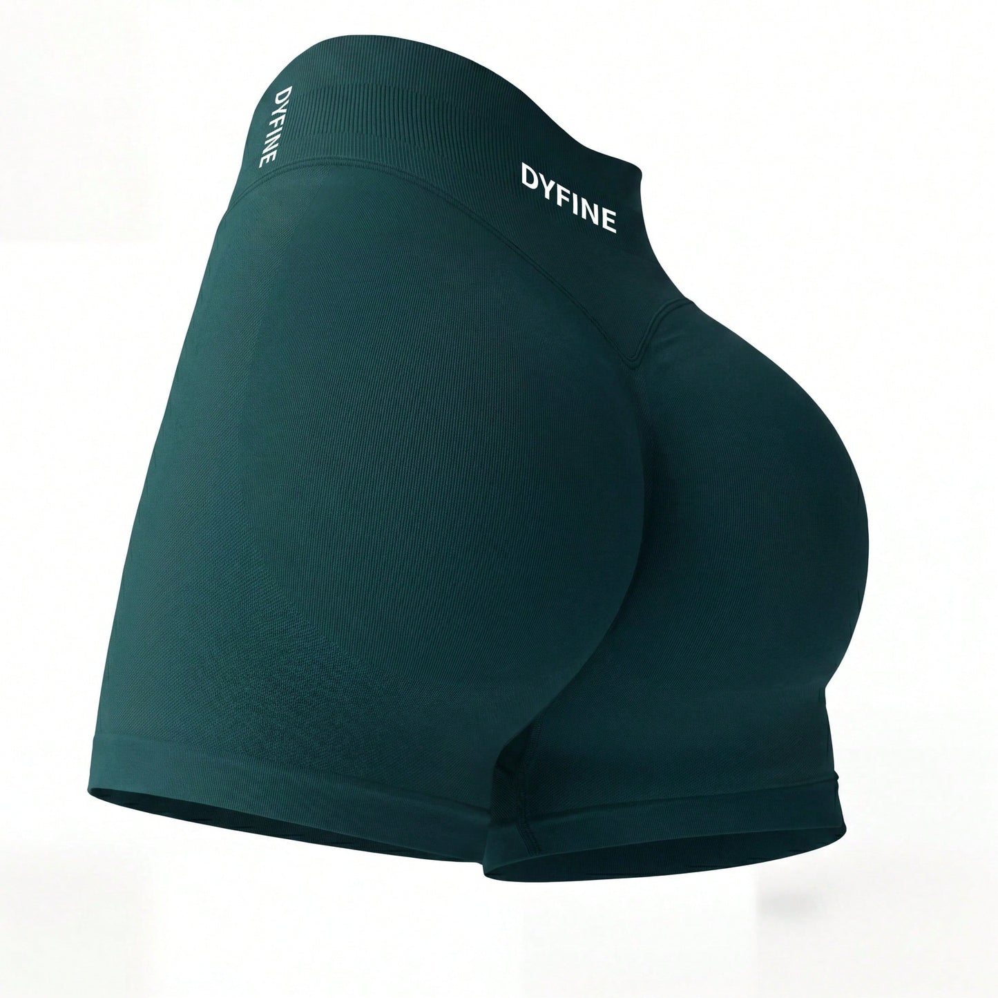 DYFINE Impact Women's Seamless Elastic Butt Lifting Shaping Yoga Fitness Gym Running Sports Shorts