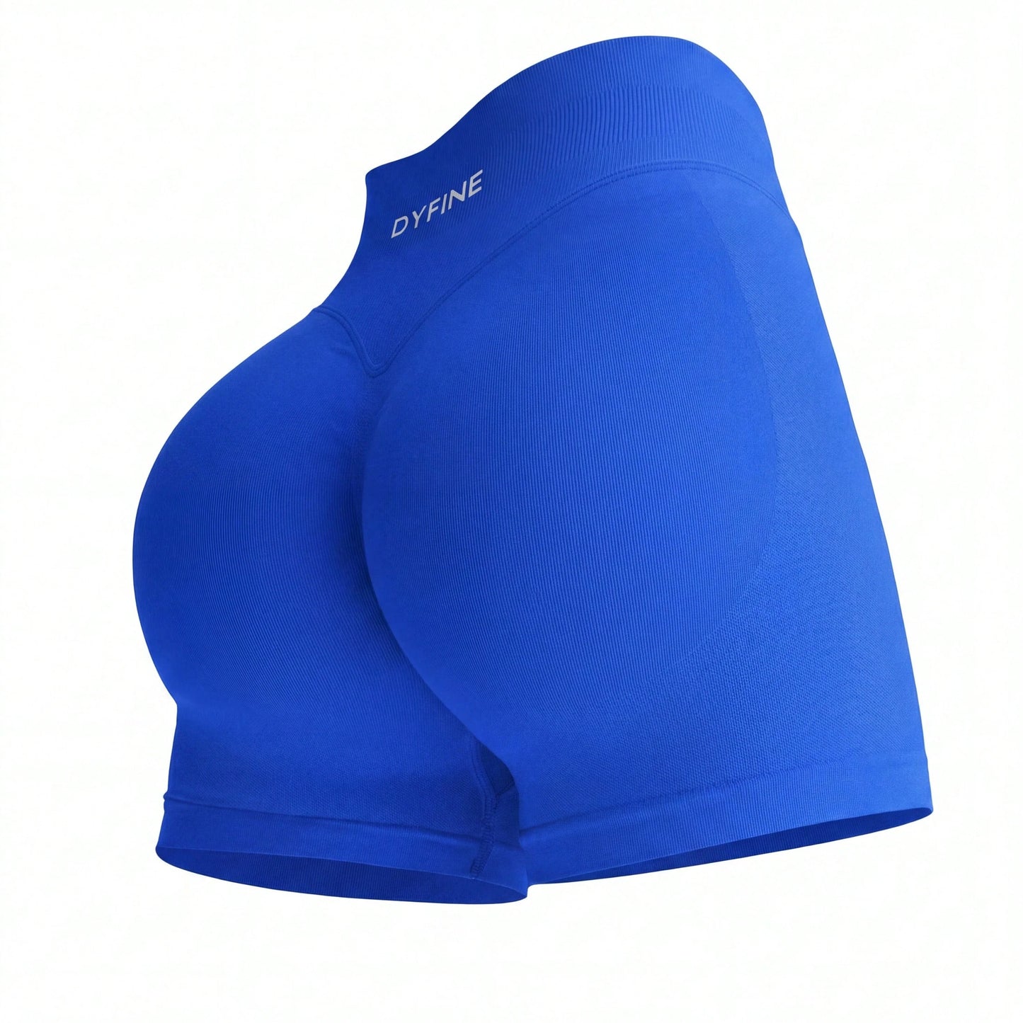 DYFINE Impact Women's Seamless Elastic Butt Lifting Shaping Yoga Fitness Gym Running Sports Shorts