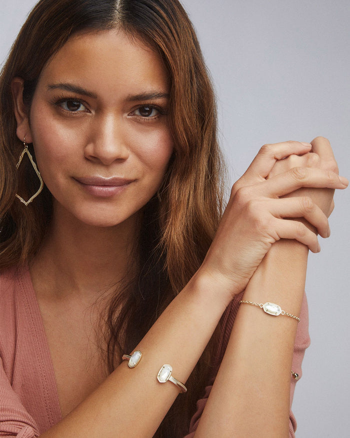 Elaina Bracelet Gold Ivory MOP