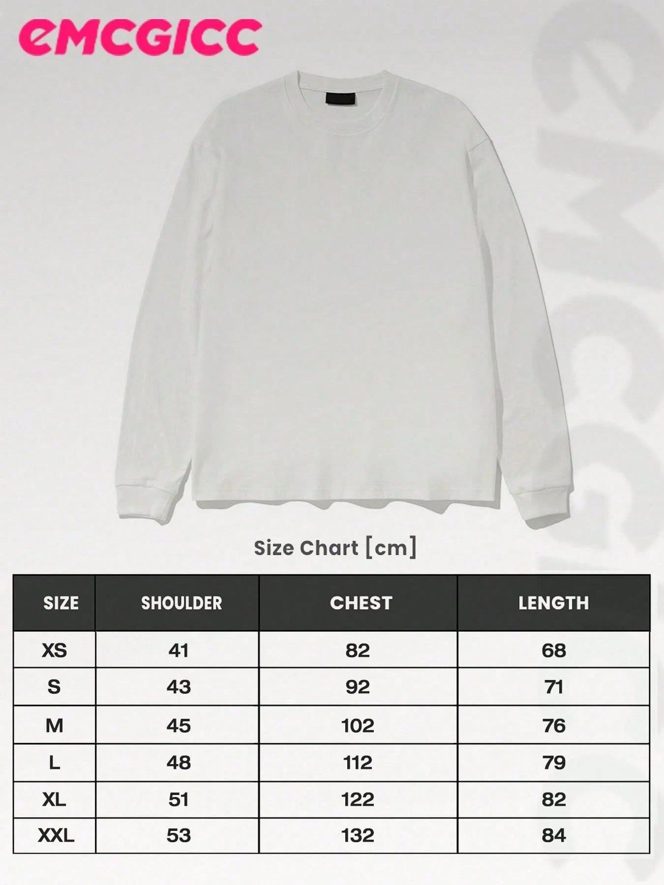 EMCGICC Manfinity Y2k Thin Graphic T-Shirt For Cotton,Hip-Hop For Men Long Sleeve Shirts, Funny Vintage,Regular Fit, Street Style Print, Ideal Gift For Him