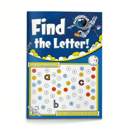 Ending Sound And Alphabet Letter Find Practice Book, Fun Phonics Activities To Learn Final Letter Sounds, Spot Trace And Color Letters A To Z, Great Workbook For Home School And Travel