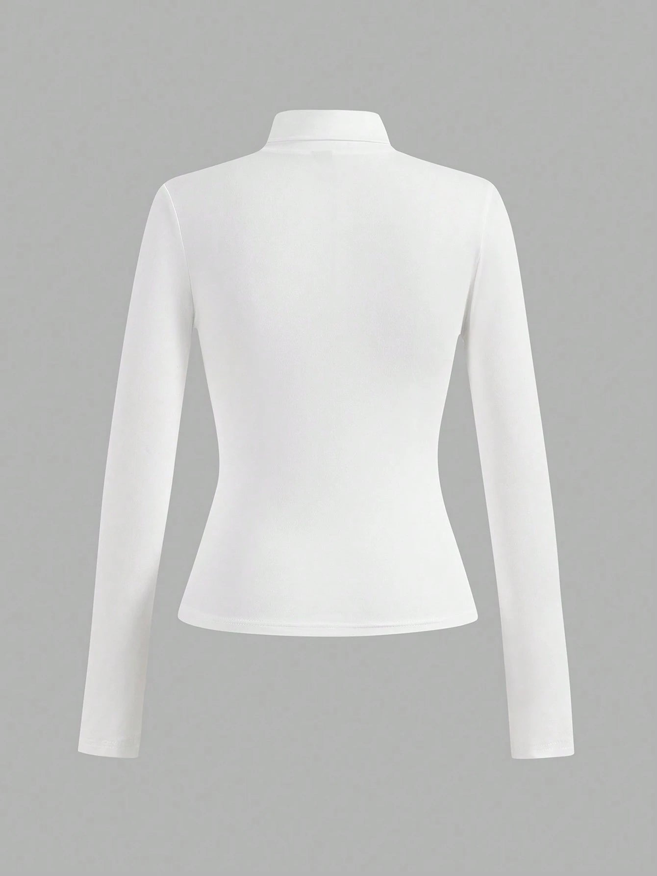 Essnce 4pcs/Set Women Plus Size Casual Minimalist Turtleneck Slim Fit T-Shirt Pullover Spring Fall