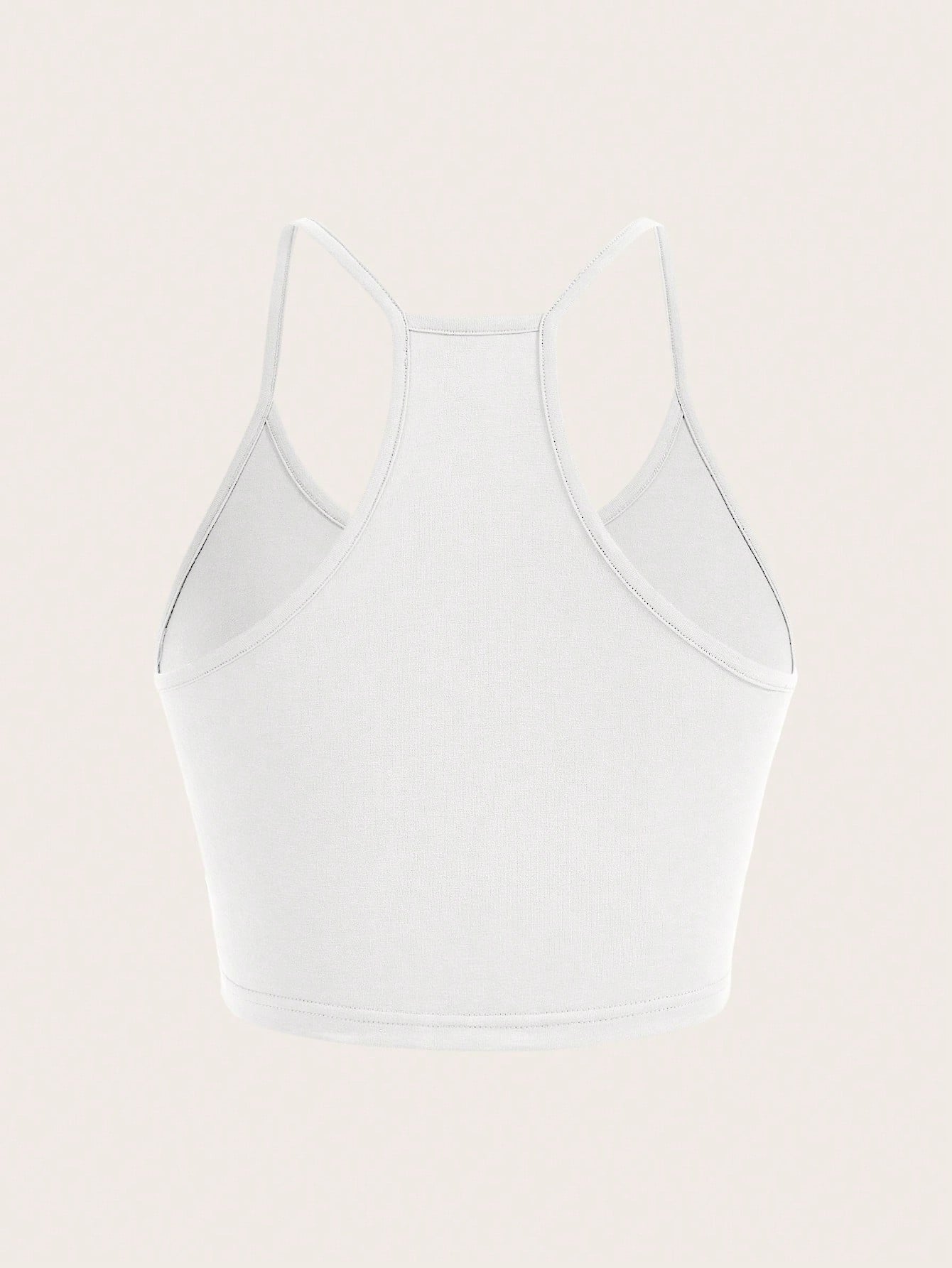 Essnce 5pcs Women's Casual Minimalist Spaghetti Strap Camisole Set, Suitable For Summer