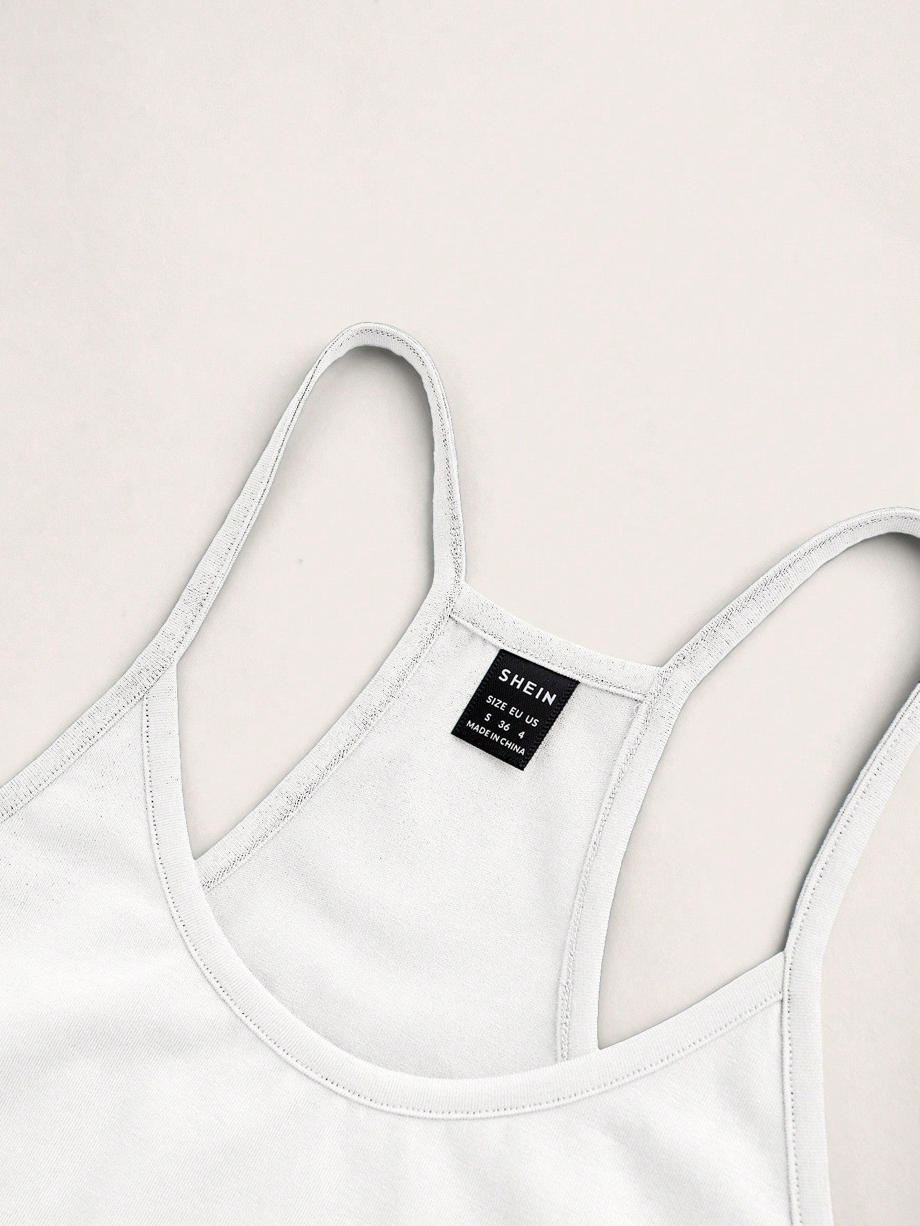 Essnce 5pcs Women's Casual Minimalist Spaghetti Strap Camisole Set, Suitable For Summer