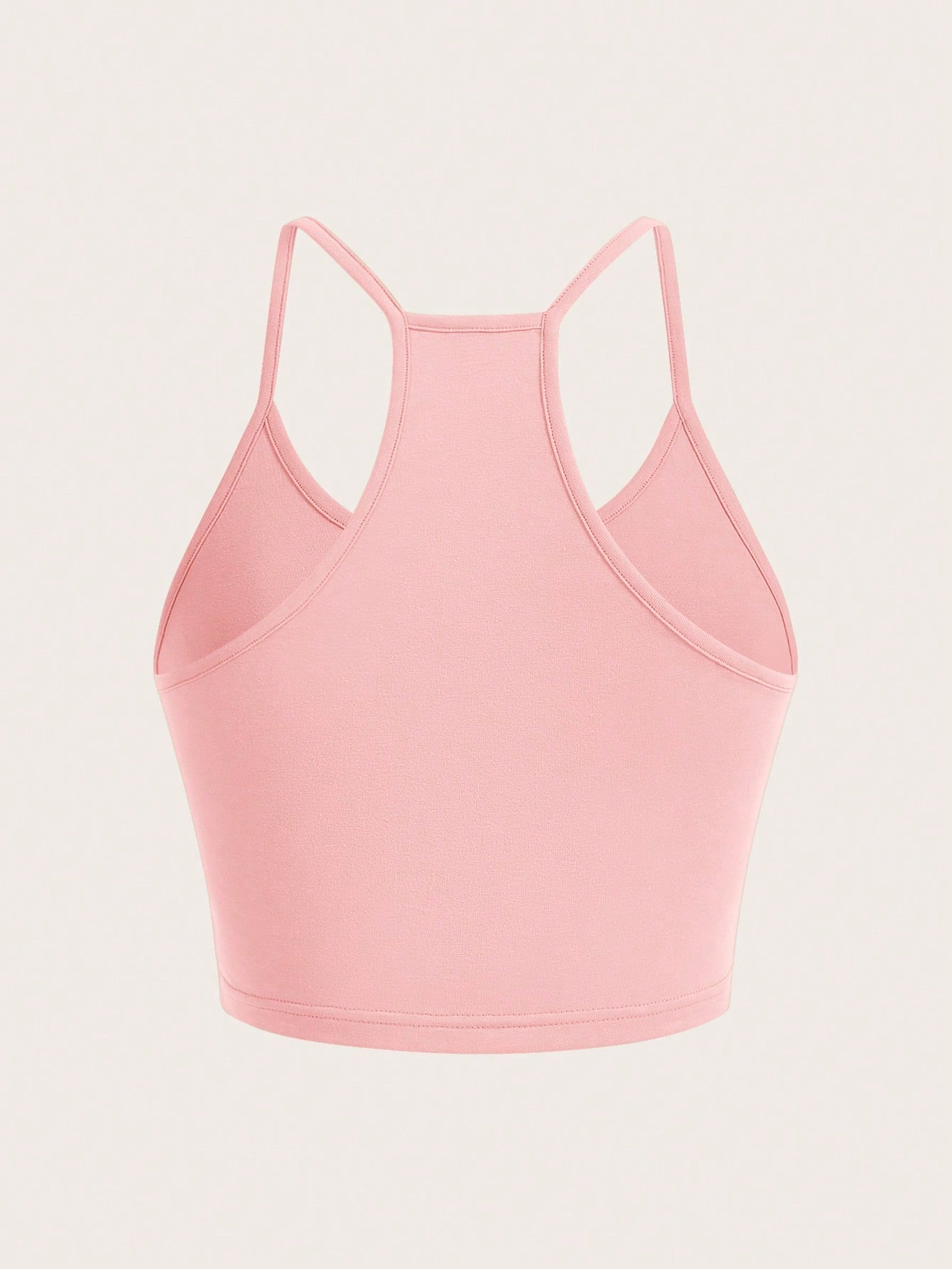 Essnce 5pcs Women's Casual Minimalist Spaghetti Strap Camisole Set, Suitable For Summer