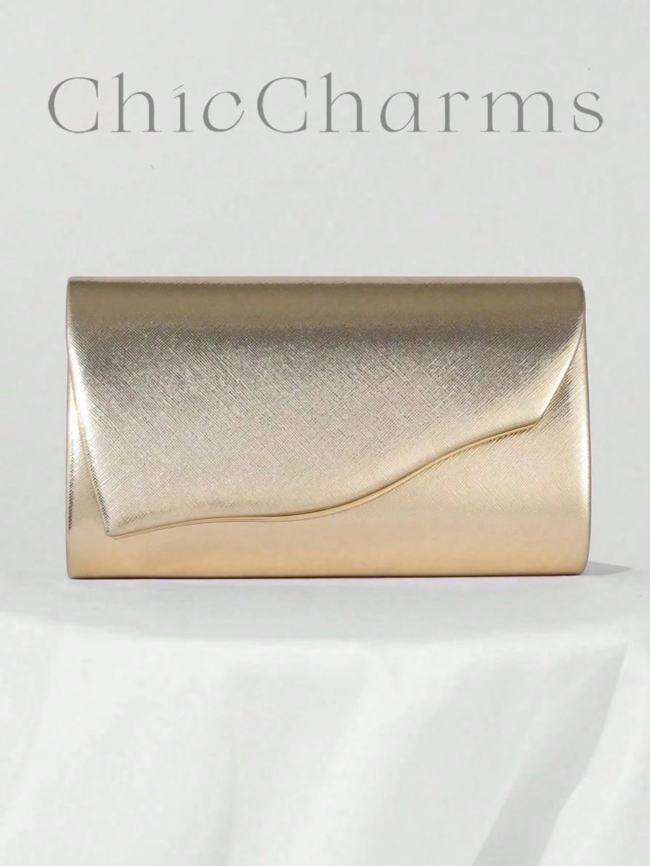 European And American Fashionable Simple Dinner Clutch Bag, Made Of High-Quality PU, Elegantly Designed For Noble Women, Single Chain Shoulder Bag