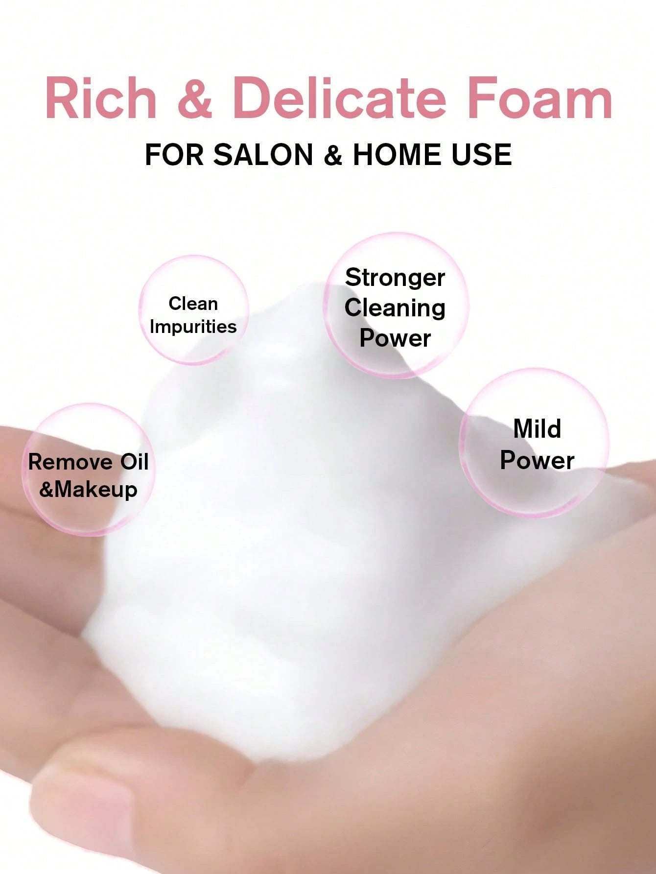 Eyelash Extension Cleanser 60ml + Brush + Rinse Bottle Eyelid Foam Cleanser, Eyelash Foam Shampoo For Extensions And Natural Lashes, Makeup Remover For Salon And Home Use.Lash Glue,Eyelash Glue